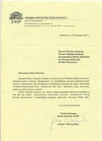 ZASP 2007